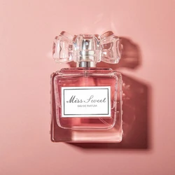 Perfumes de larga duración para mujer, notas florales románticas, perfume de Eau de perfume, melocotón, bergamota, rosa, fragancia de pachuli, 50ML, 1.7FL.OZ