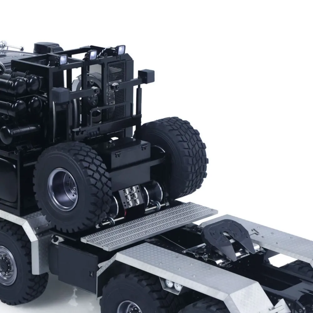 

Игрушки JDM 1/14 8*8 Металлический внедорожный радиоуправляемый трактор Модель автомобиля с дифференциальной осью 3-скоростная коробка передач Звуковая система радиоуправления Автомобиль