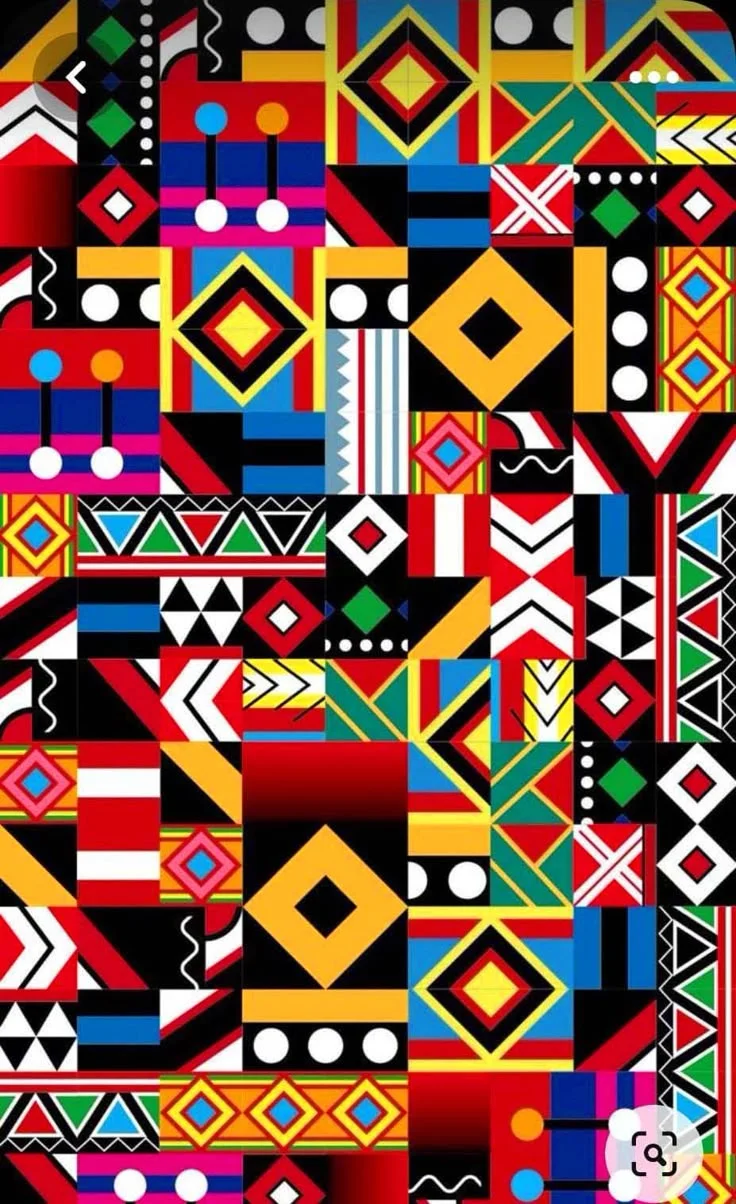 Lockeres und bequemes 3D-Digitaldruck-geometrisches Spleißmuster für Herren, trendige Freizeithose für Frühlings- und Herbststraßen.