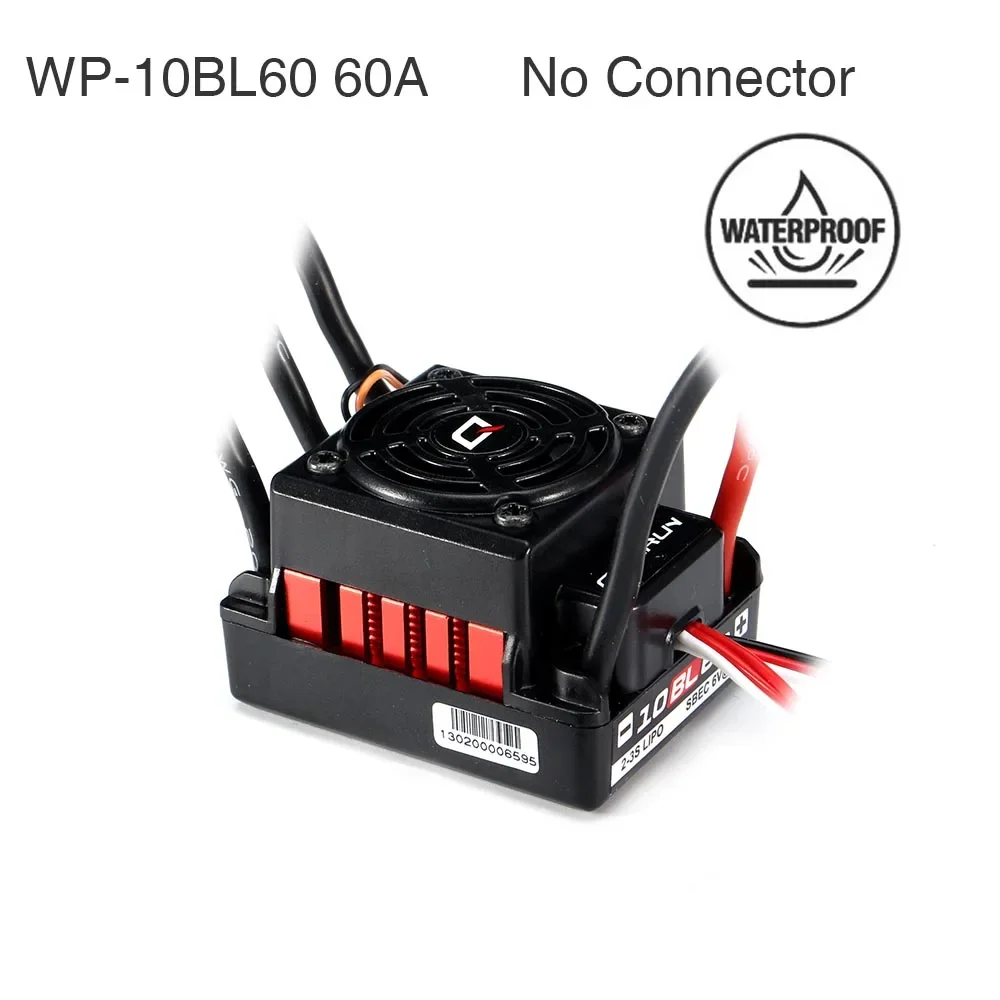 Hobbywing QuicRun Brushless ESC WP 16BL30 10BL60 8BL150 Sensored 10BL60 10BL120 30A 60A 120A 150A for 1/8 1/10 RC Car