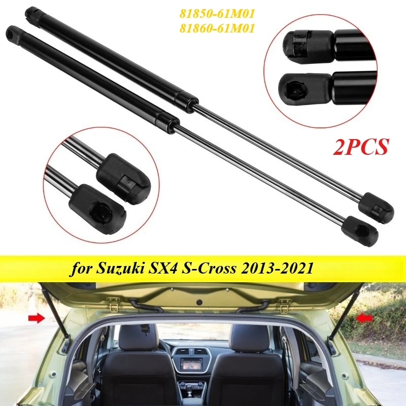 

2 шт. газовые упоры (амортизаторы) для задней двери багажника 81850-61M00 для Suzuki SX4 S-Cross 2013-2021