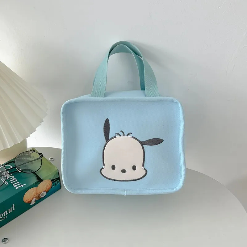 Borsa per il trucco in tela portatile Sanrio da donna borsa per il lavaggio dell\'articolo del fumetto carino