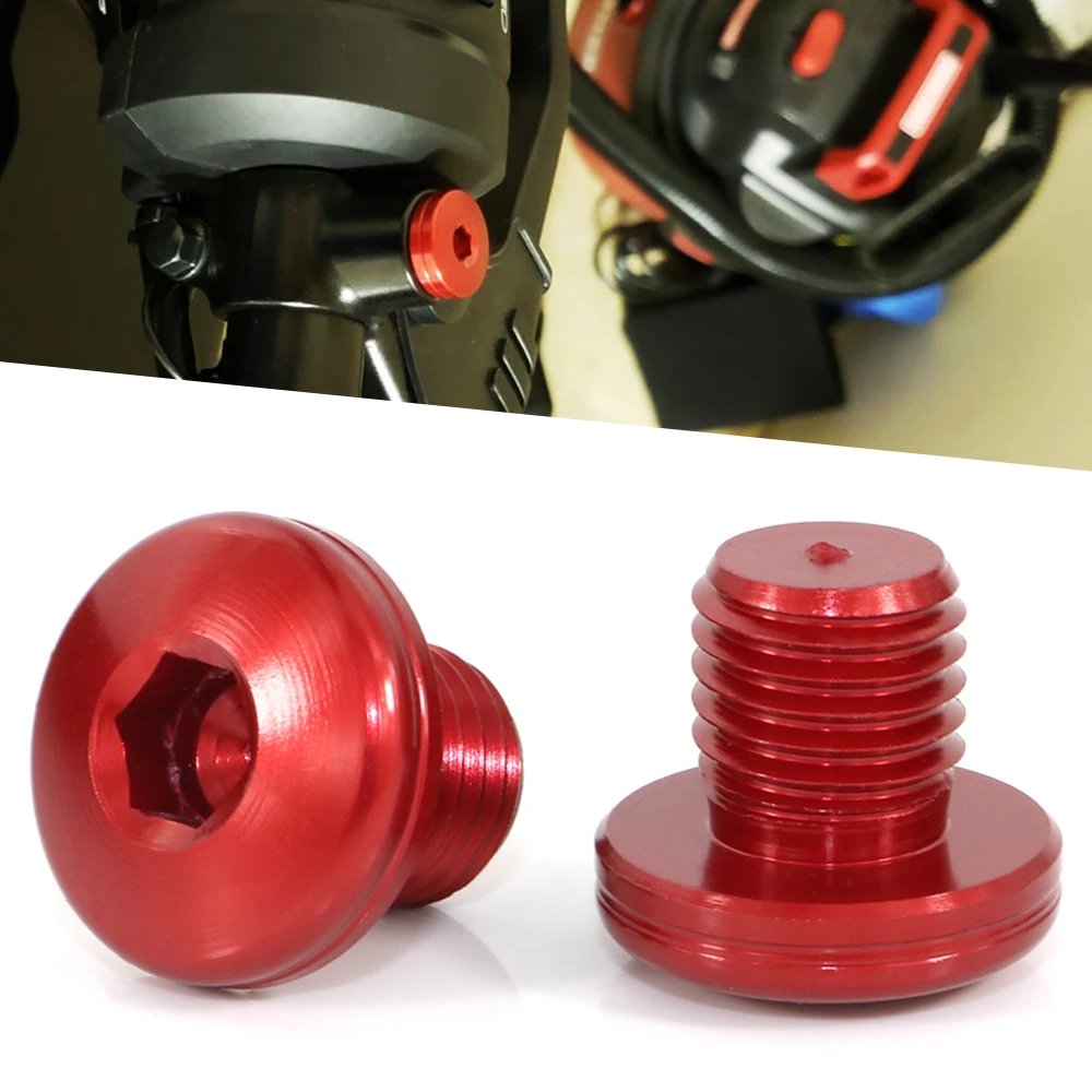 

M10*1.25 Mirror Hole Plugs Cover Screw Bolt Fit For Honda CB500F CB500X CRF1000L Africa Twin CRF250L CRF250M X-ADV XL700V NC750X