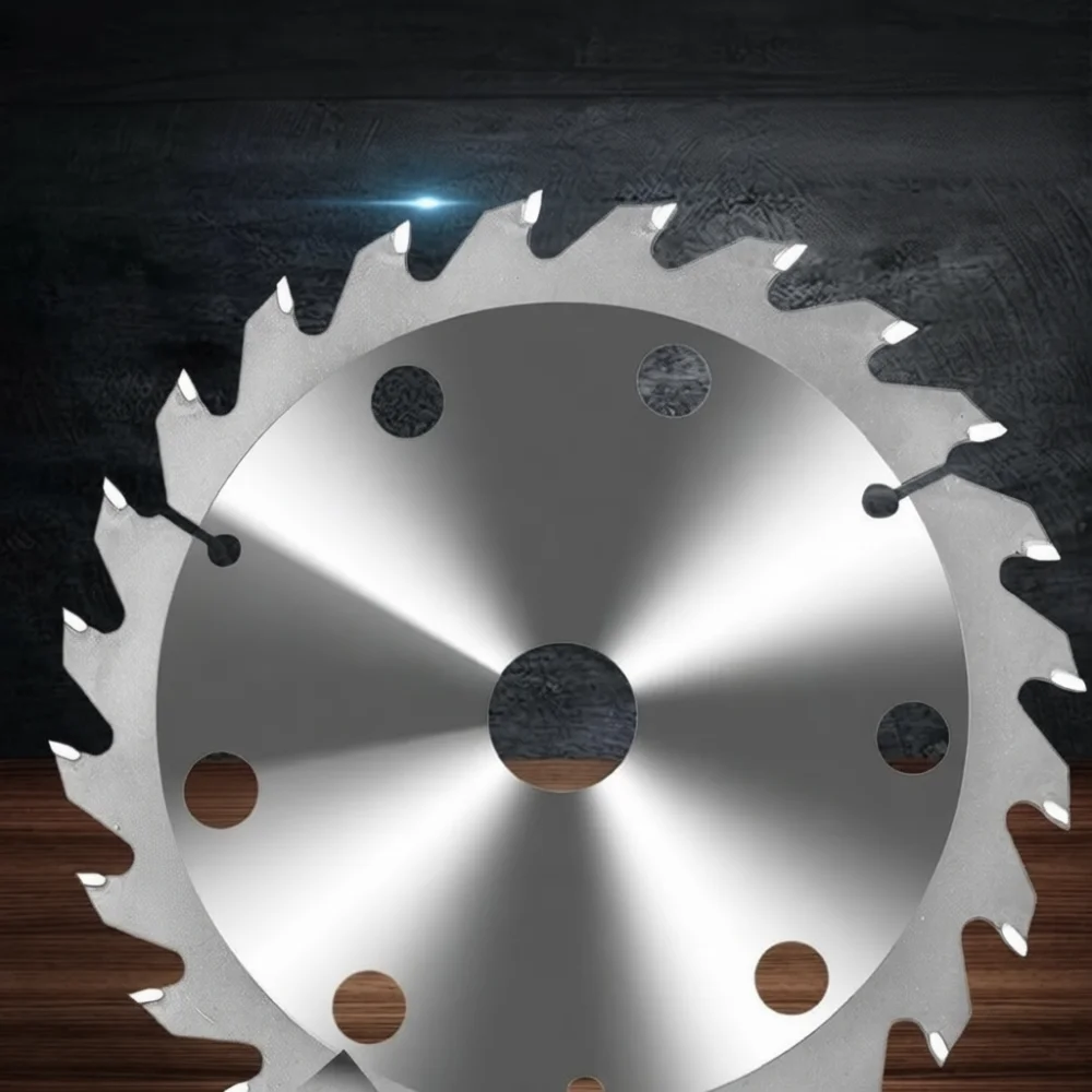 Durable Wood Saw Blade For Cordless Circular Saw Tungsten Carbide Tipped Thin Disc High Efficiency Carpentry Cutting Tool