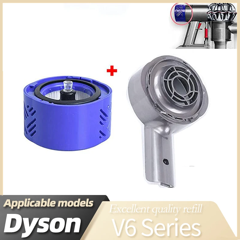 มอเตอร์ด้านหลังพร้อม Pre & Post Filter Set สําหรับ Dyson V6 DC58 DC59 DC61 DC62 DC72 เครื่องดูดฝุ่นทําความสะอาดเครื่องมืออุปกรณ์เสริม