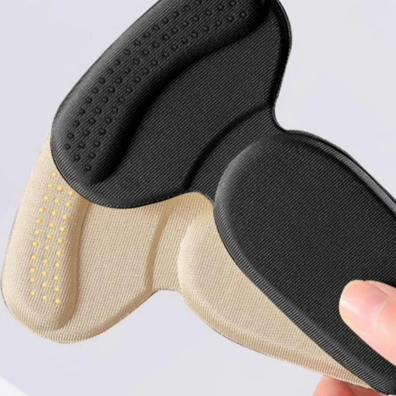 Antiwear Heel Stickers High-heeled Shoes Sandal Reduce Shoe Size Heel Pad Transparent Foot Care Cushion Flexible Shoe Inserts image 6