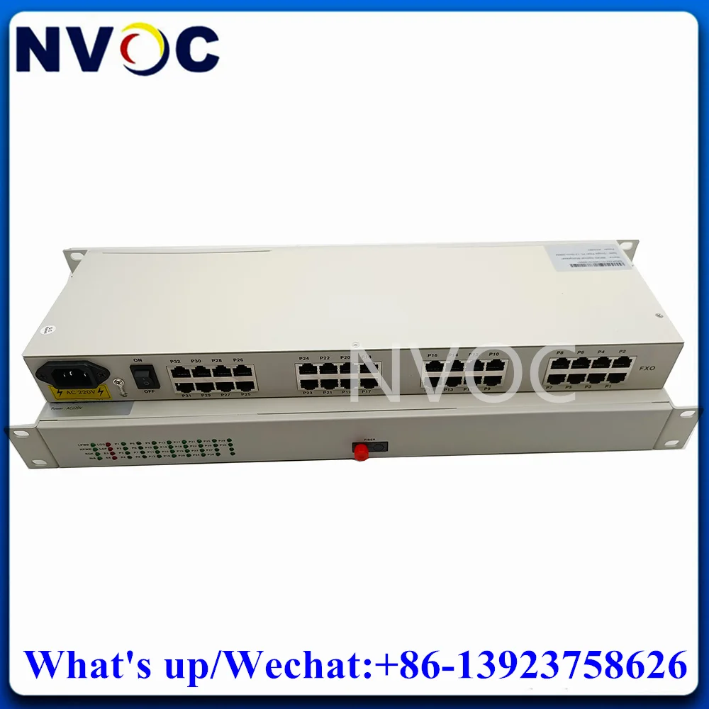 30Ch Voice over Fibre+4 10/100M Ethernet+4E1 Ports Fiber PCM FXO/FXS Multiplexer,SM,SX,20KM,FC,Dual Power Supply,19Inch Rack