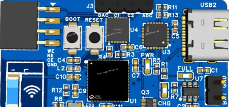 Miniature Radio-Chemical Workstation | Potentiostat with CV, LSV, NPV, DPV, SWV | Open-Source PCB & Source Code Included
