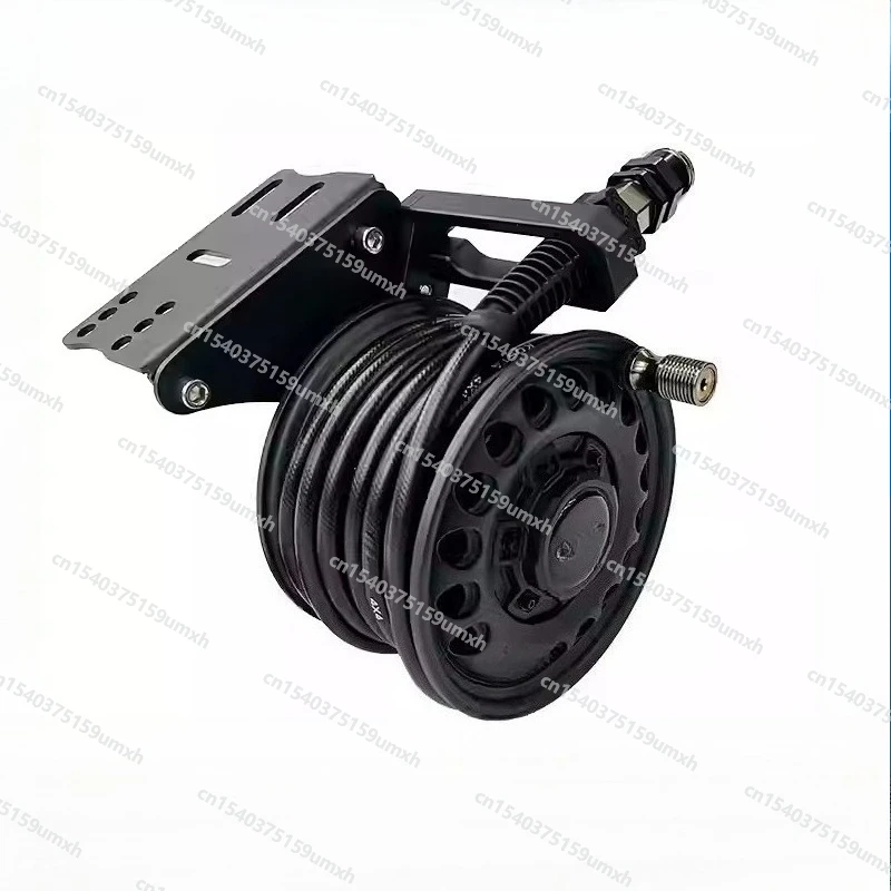 دليل التلقائي الأنابيب اللفاف مضخة هواء الأنابيب دش المياه دليل غسيل السيارات في الهواء الطلق ربط خزان المياه لشد بكرة الأنابيب #1