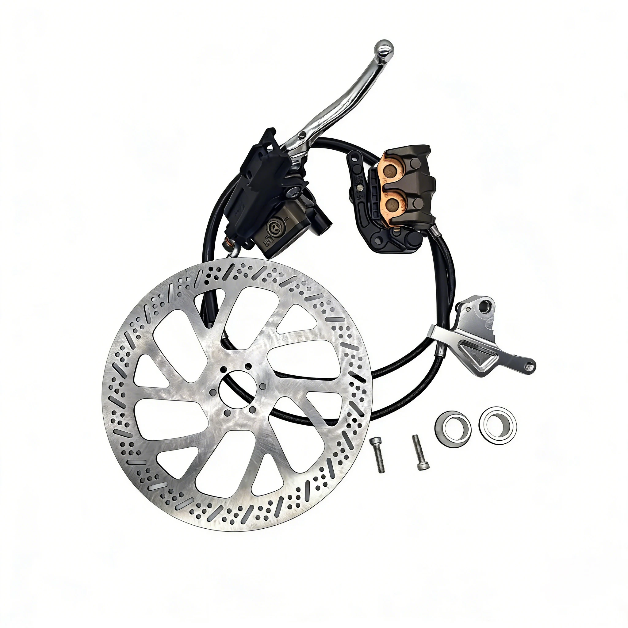 

Front Brake Assembly & Bracket Disc for Ultra Bee Brake on Light Bee Motorcycle Accessories