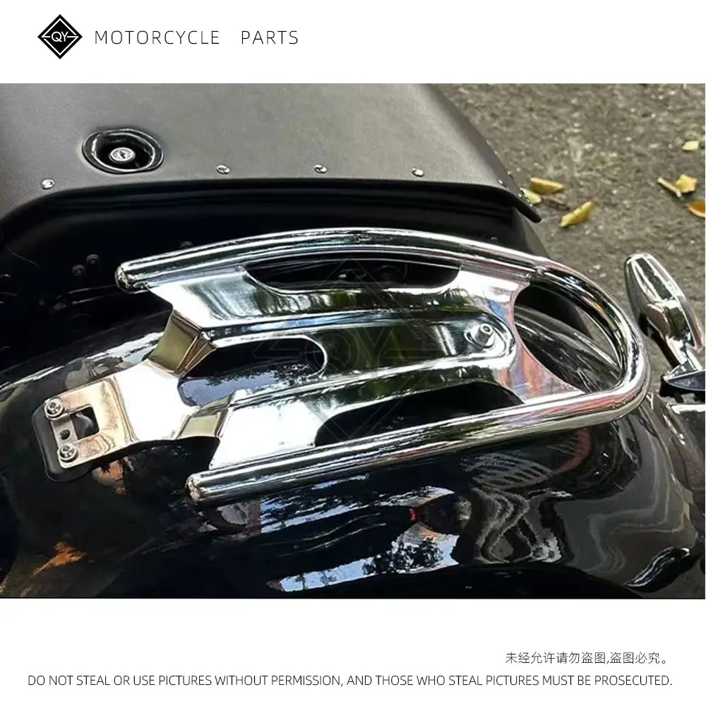 Motorcycle Luggage Rack Rear Tailstock Black Shelves Passenger Seat Luggage Holder For BMW R18 Classic R 18 100 Years 2020-2026
