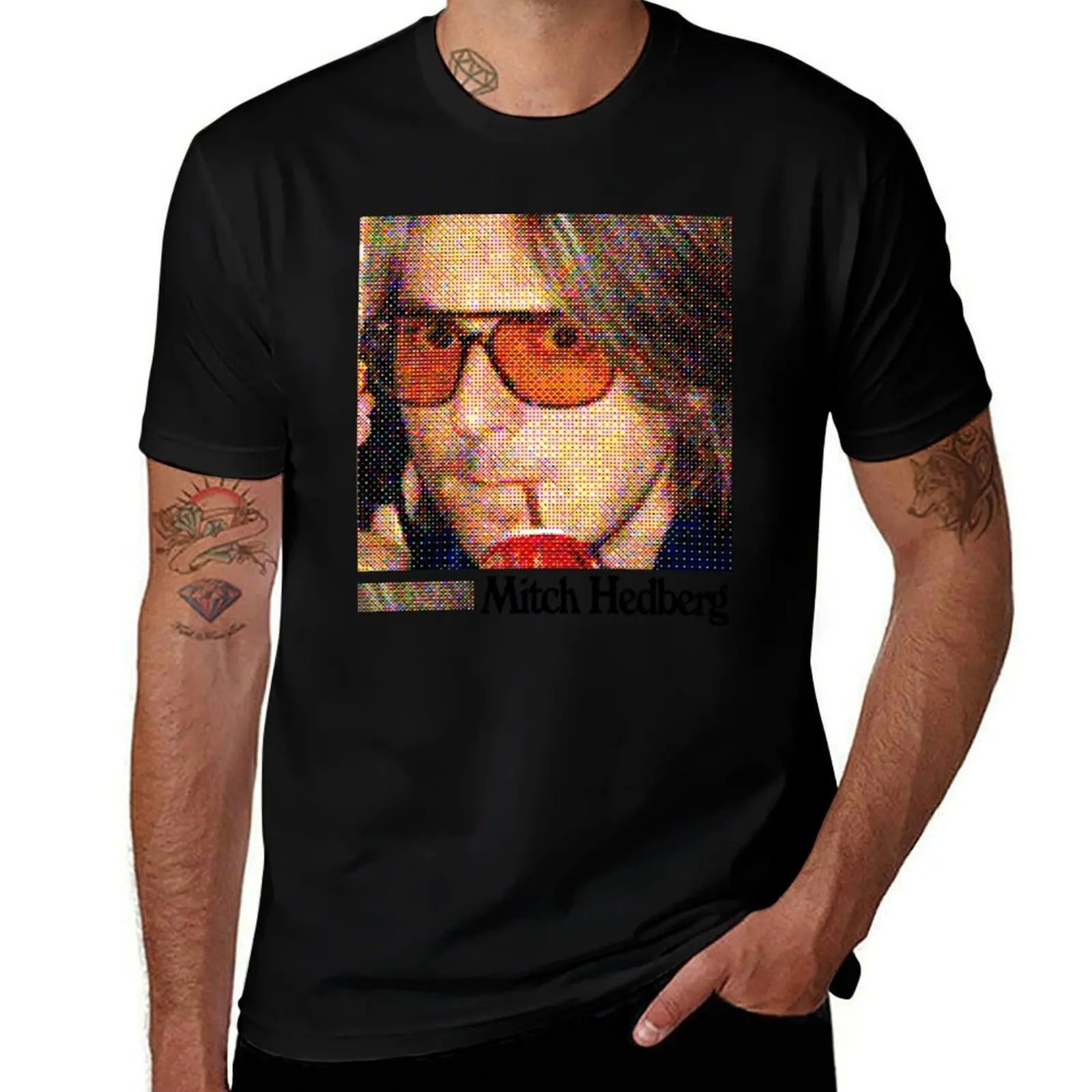 Mitch Hedberg 8bit 90s Style Fan Art Tribute T-Shirt Creative Graphic Tee Shirt T-Shirt
