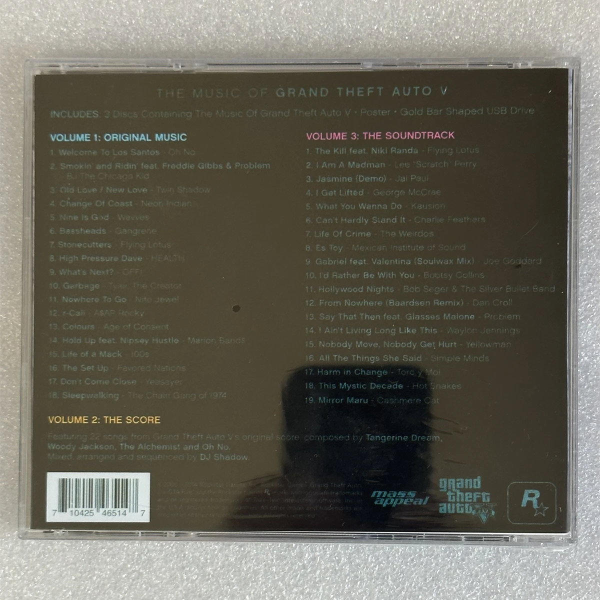 لعبة السرقة الكبرى السيارات الخامس اليوسفي حلم الموسيقى CD أفضل مجموعة الألبوم 3 قطعة سجل الموسيقى تأثيري وكمان سيارة صندوق الموسيقى هدية #4