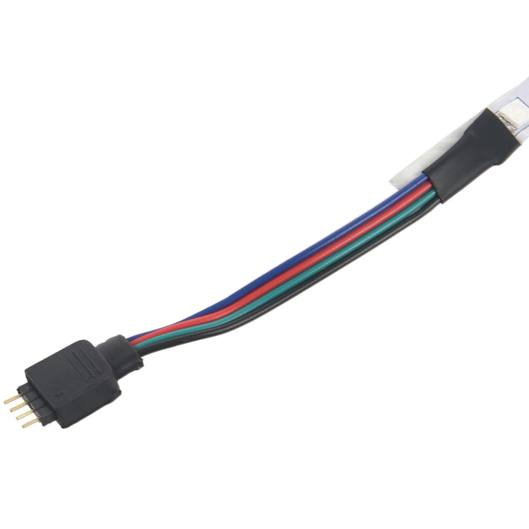AT19-5Pcs 5M RGB 300 5050 LED Flexible Light Strip Non-Waterproof DC12V