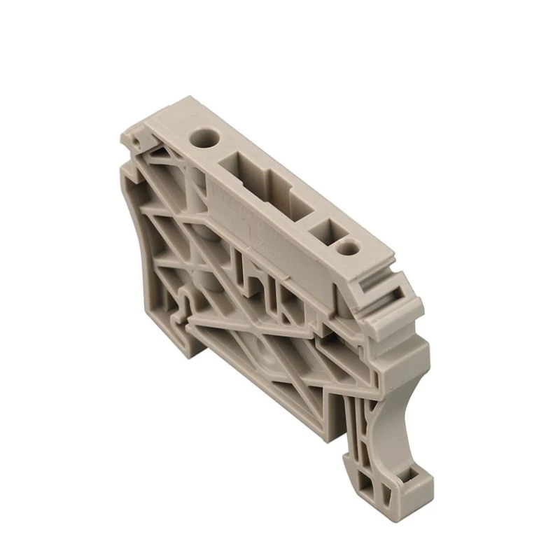 8630740000 Terminal Block Accessory ZEW 35/2 Retainer Dark Brown TS 35 V-2 Wemid Connector Genuine Original In Stock