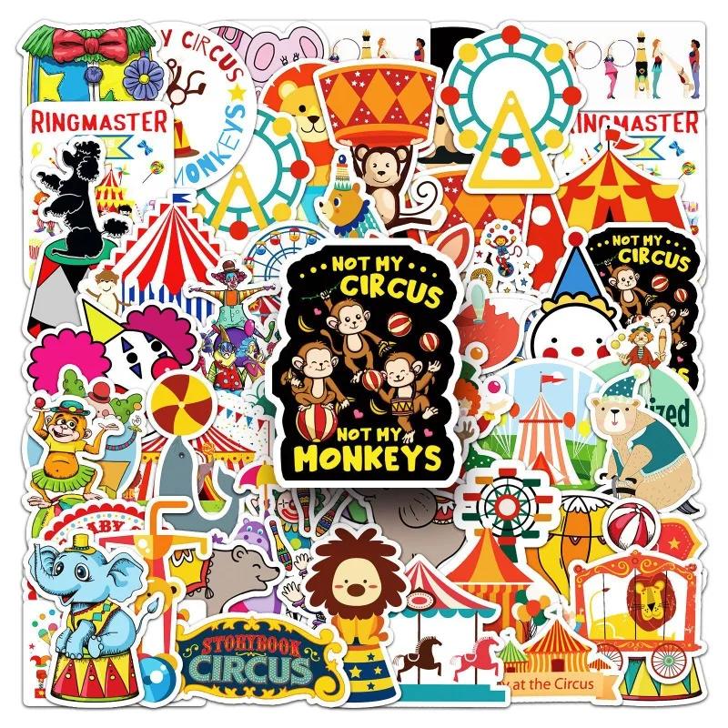 The Amazing Digital Circus Pomni Ragatha Cartoon Cute Decorative Stickers Student Skateboard Luggage Stickers Gift Wholesale