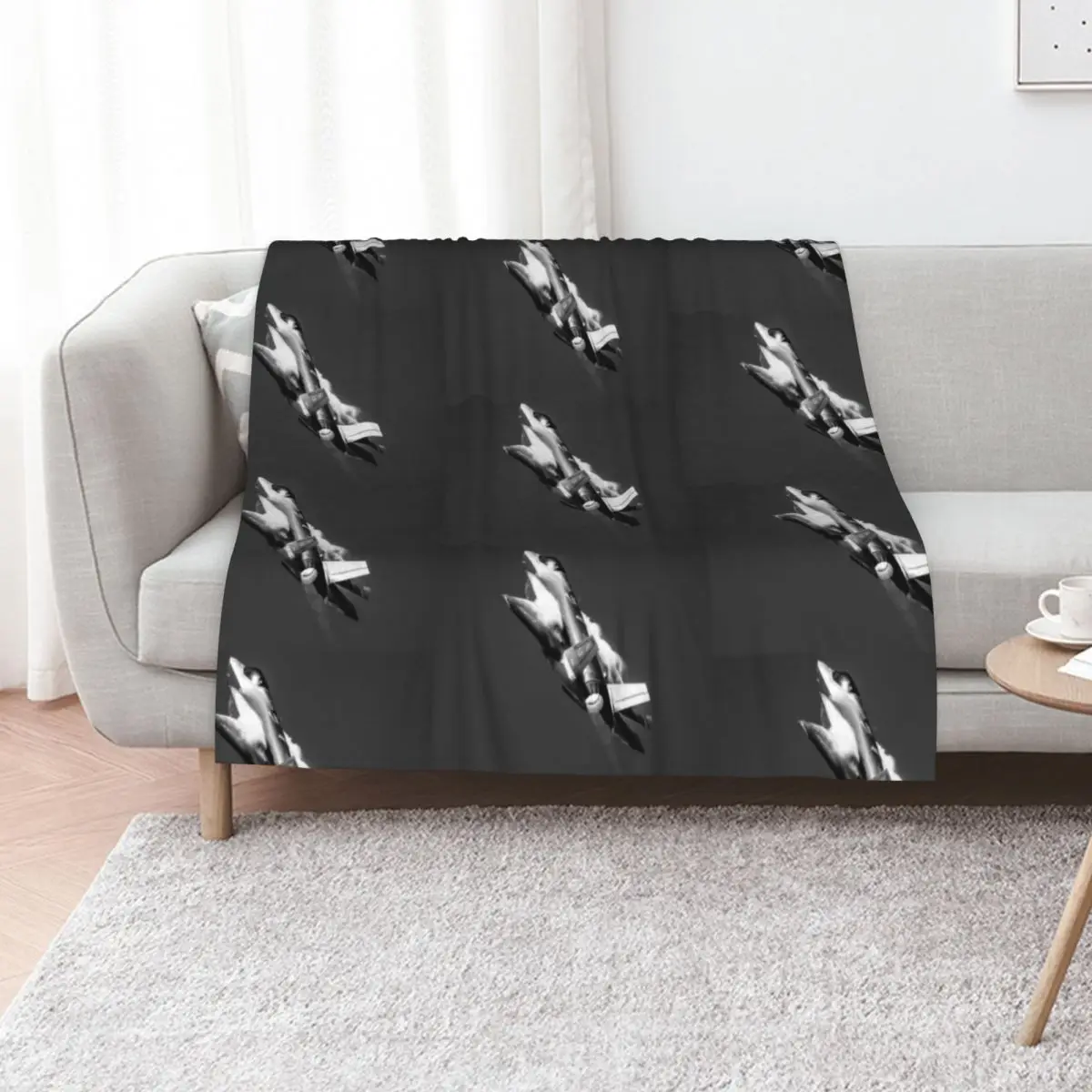 F-35 Lightning ii on the launch Throw Blanket Plaid on the sofa Large Fashion Sofas Luxury St Thin Personalized Gift Blankets