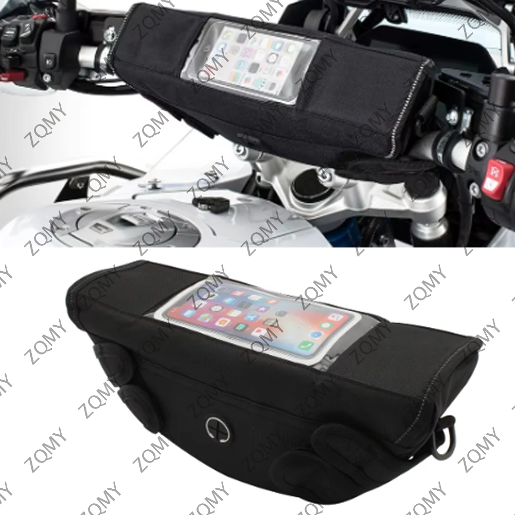 Motorcycle Waterproof Handlebar Travel Bag Storage Bag for BMW F750GS R1200GS F850GS S1000XR For Honda NC700X VFR1200X etc.