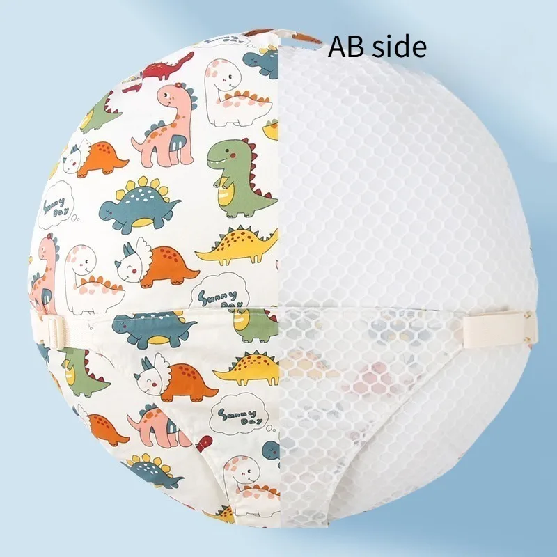 Almohada de soporte para lactancia y el bebé, almohada de lactancia multiusos para bebés, tiempo de barriga y alimentación de biberones con lavables, cosas útiles