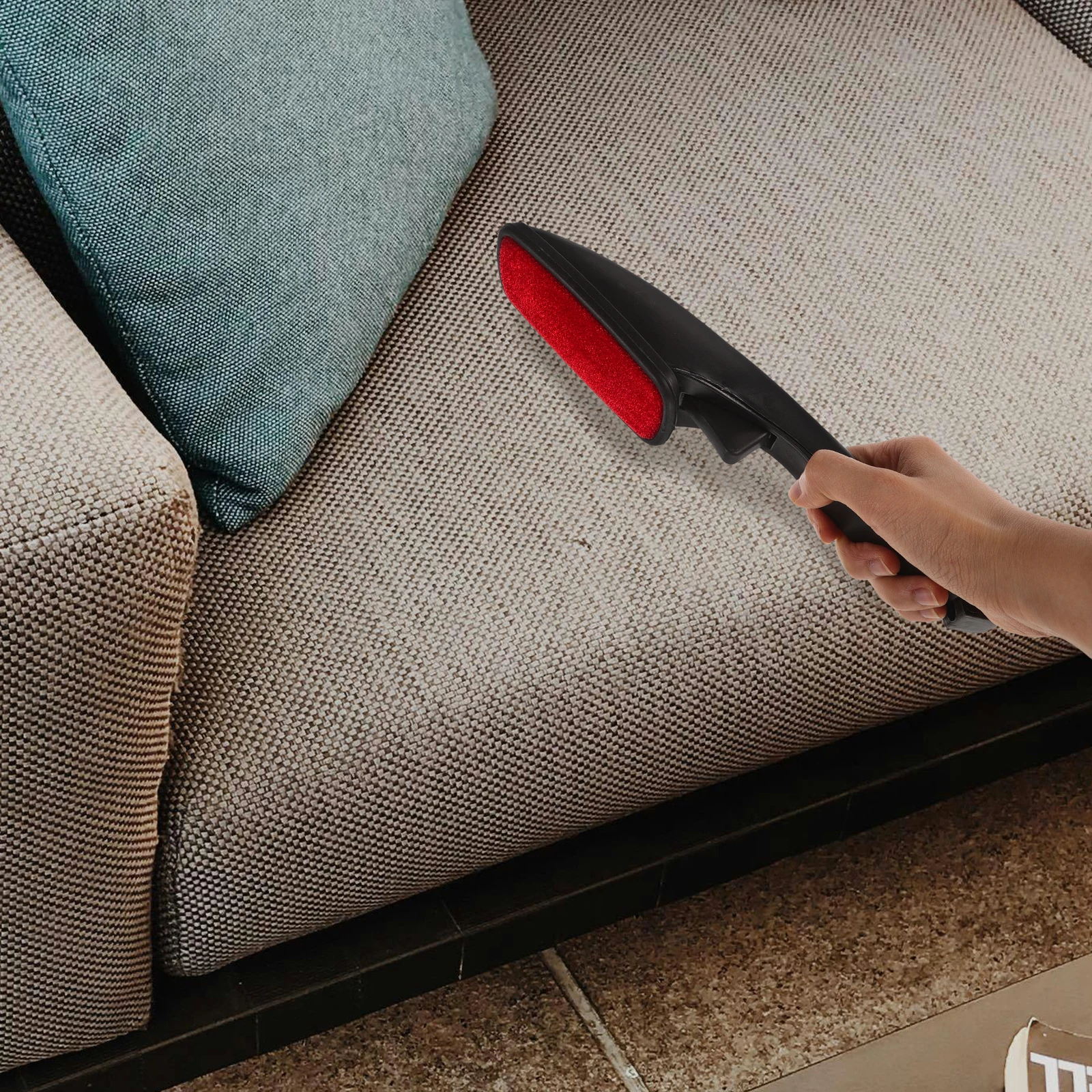 

Вращающаяся статическая щетка для удаления ворса с одежды, щетка для удаления шерсти домашних животных, многоразовый экологически чистый инструмент для домашнего использования, черный