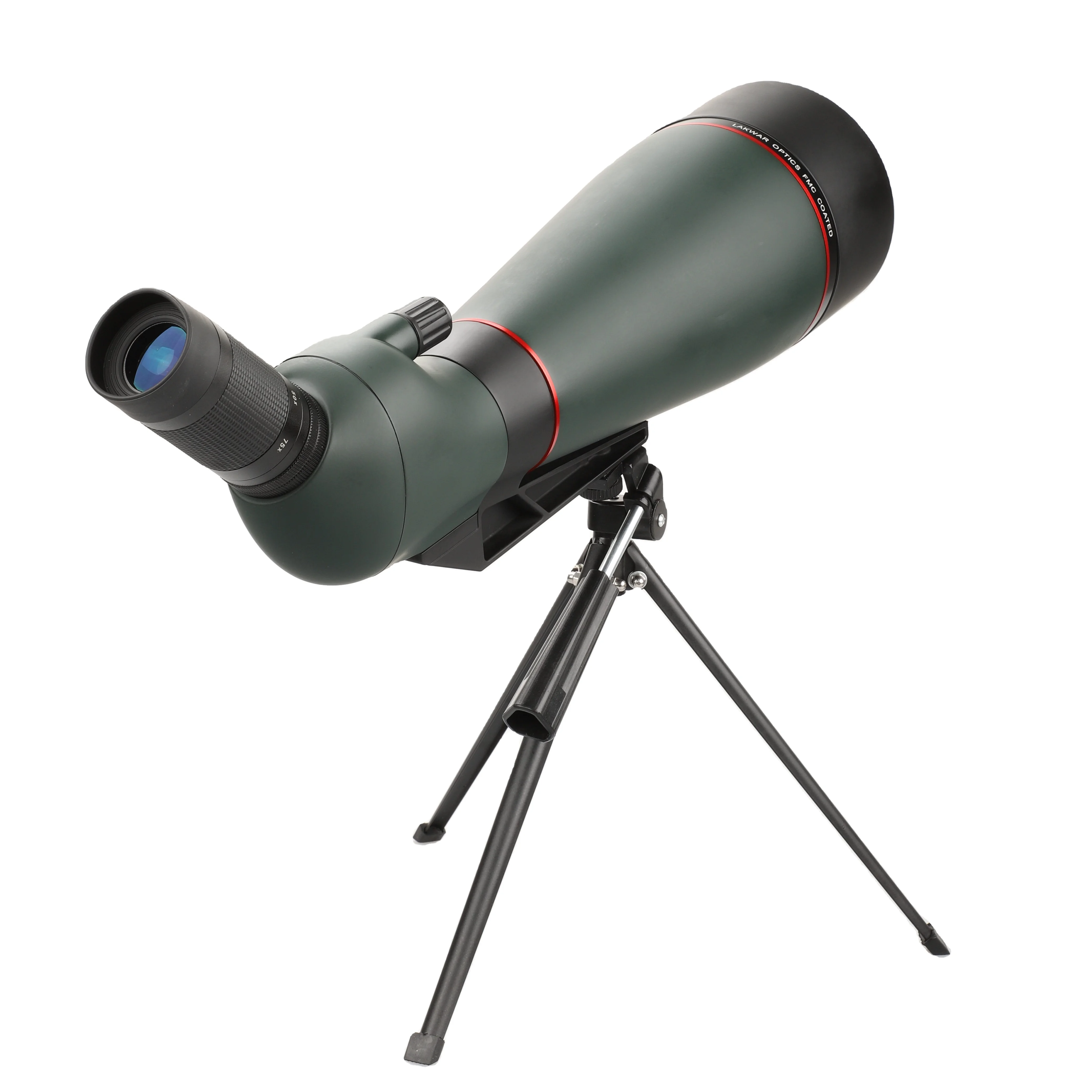 Large Eyepiece 25-75x100 Spotting Scopes Telescope for Bird Watching Target Shooting