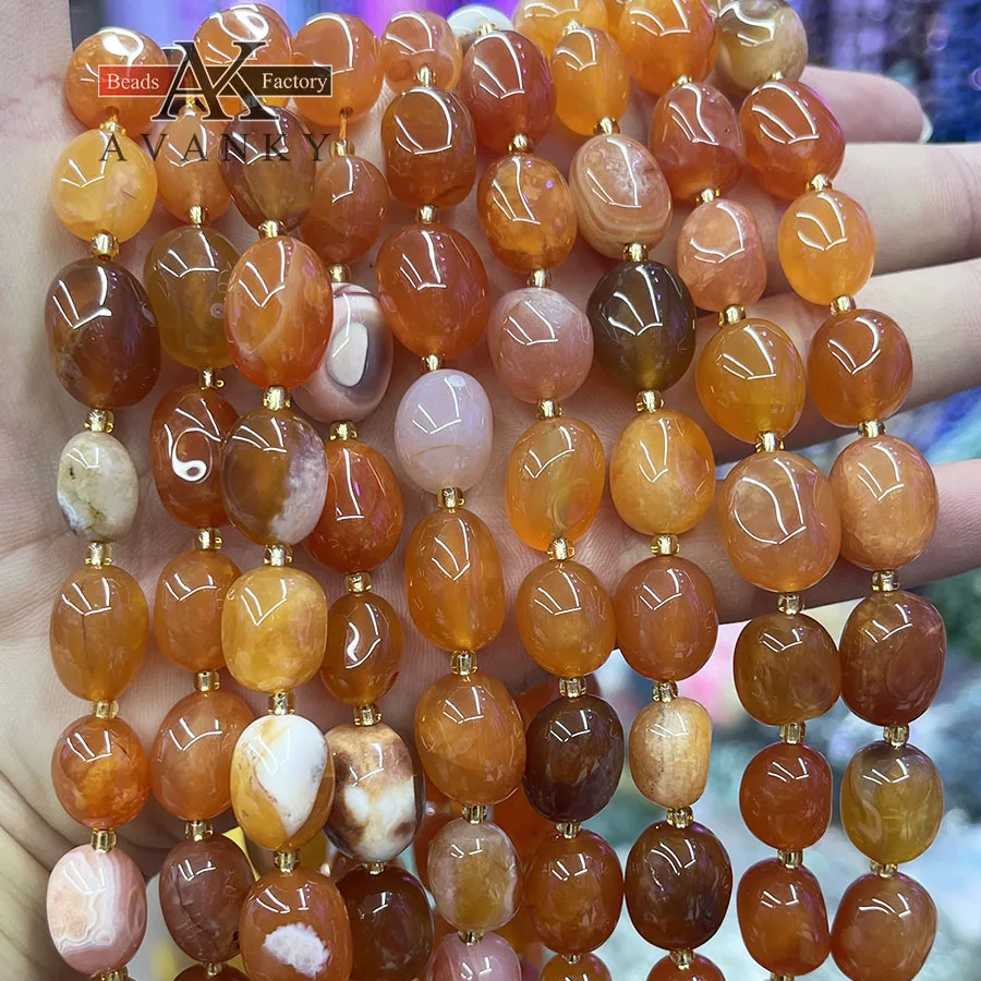 Natural Persian Gulf Agate Conformal Irregular Irregular Faceted Loose For Jewelry Making DIY Necklace Bracelet 15''10-15mm