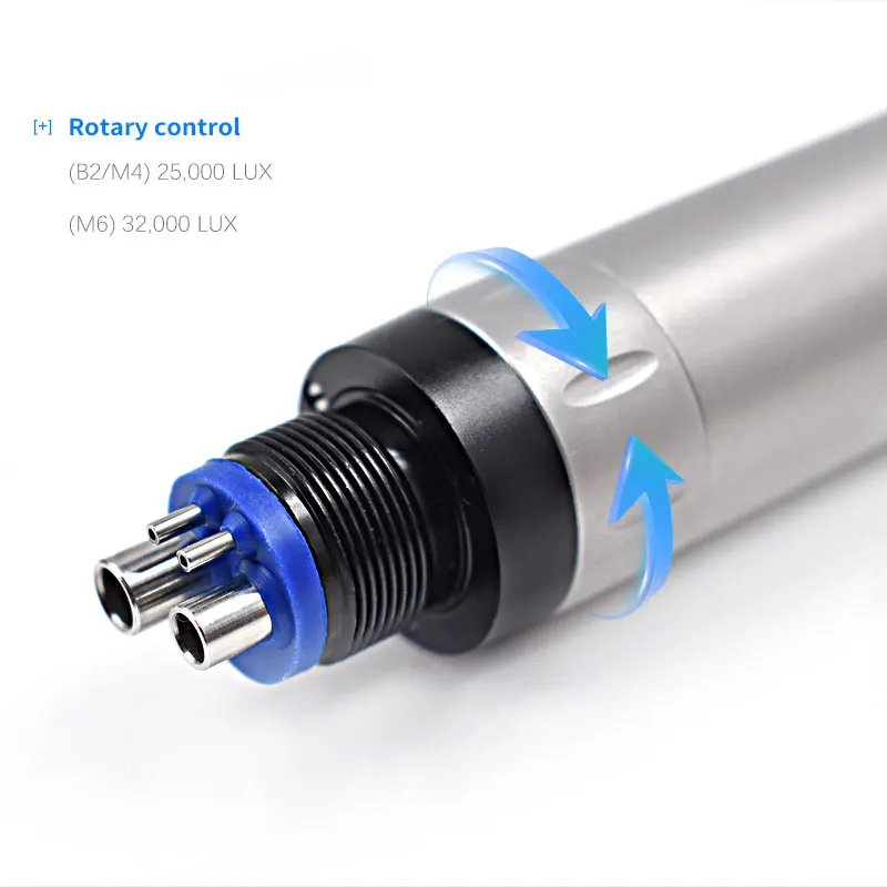 JUMTOP Dental Prophy Handpiece LED Internal Water Low Speed Hygiene Air Motor for Polishing Teeth 2/4/6 Holes