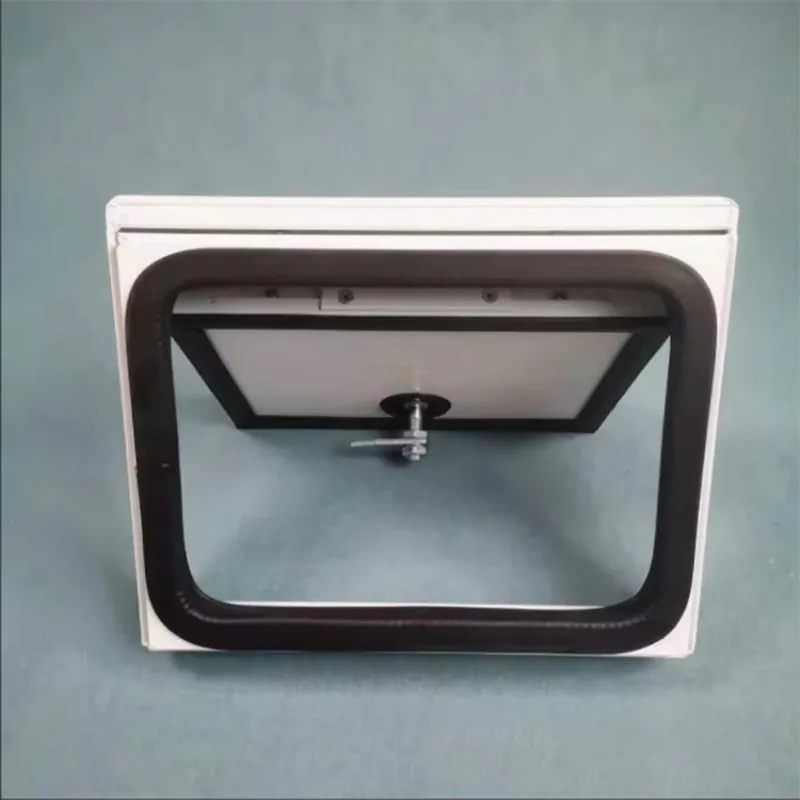 Aluminum Alloy RV Right Angle Luggage Door and Hinged Motorhome Hatch Door Panel New 1400x600mm view 6