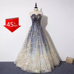 Wedding Dress 2023 New Performance Dress Dinner Annual Meeting Tube-length elegant dress women for wedding party prom dresses