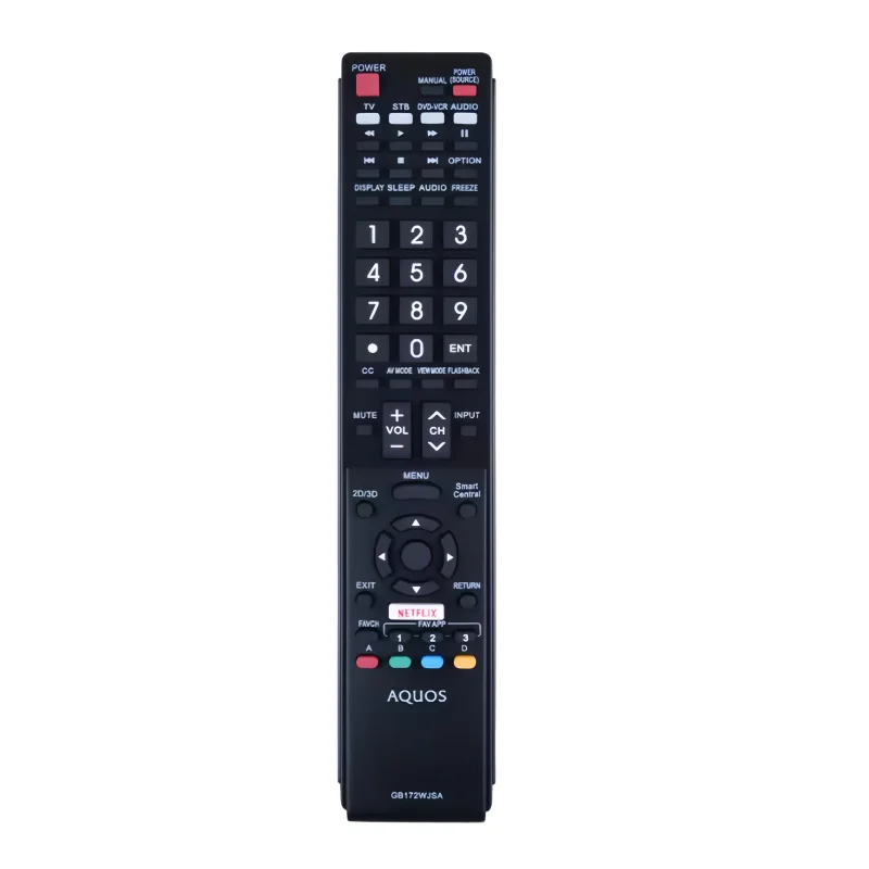 

New GB172WJSA Universal Remote Control for Sharp AQUOS TV Compatible with LC-60EQ30U Models