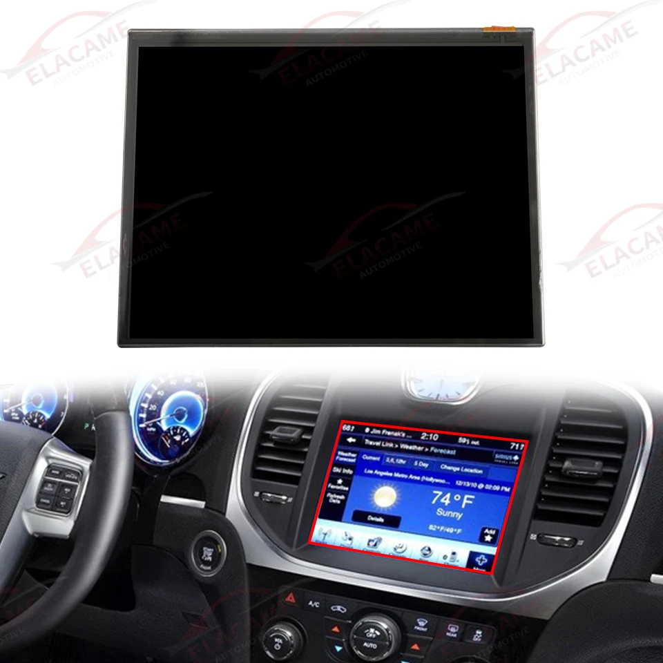 For Dodge Dart Journey Charger Chrysler 300 Grand Cherokee Fiat Maserati Ghibli LAJ084T001A 8.4 inch LCD Display Touch Screen