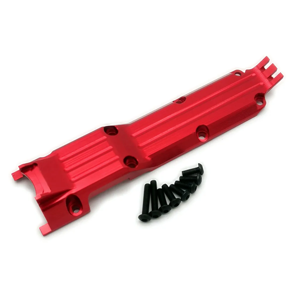 Aluminum Transmission Plate Center Skidplate for Traxxas 1/16 Mini E-Revo Slash 4WD Summit 7037