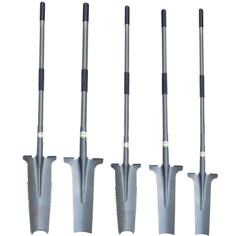 Manganese steel shovel, tree digging shovel, outdoor digging pit, soil loosening artifact, special agricultural tools for roots