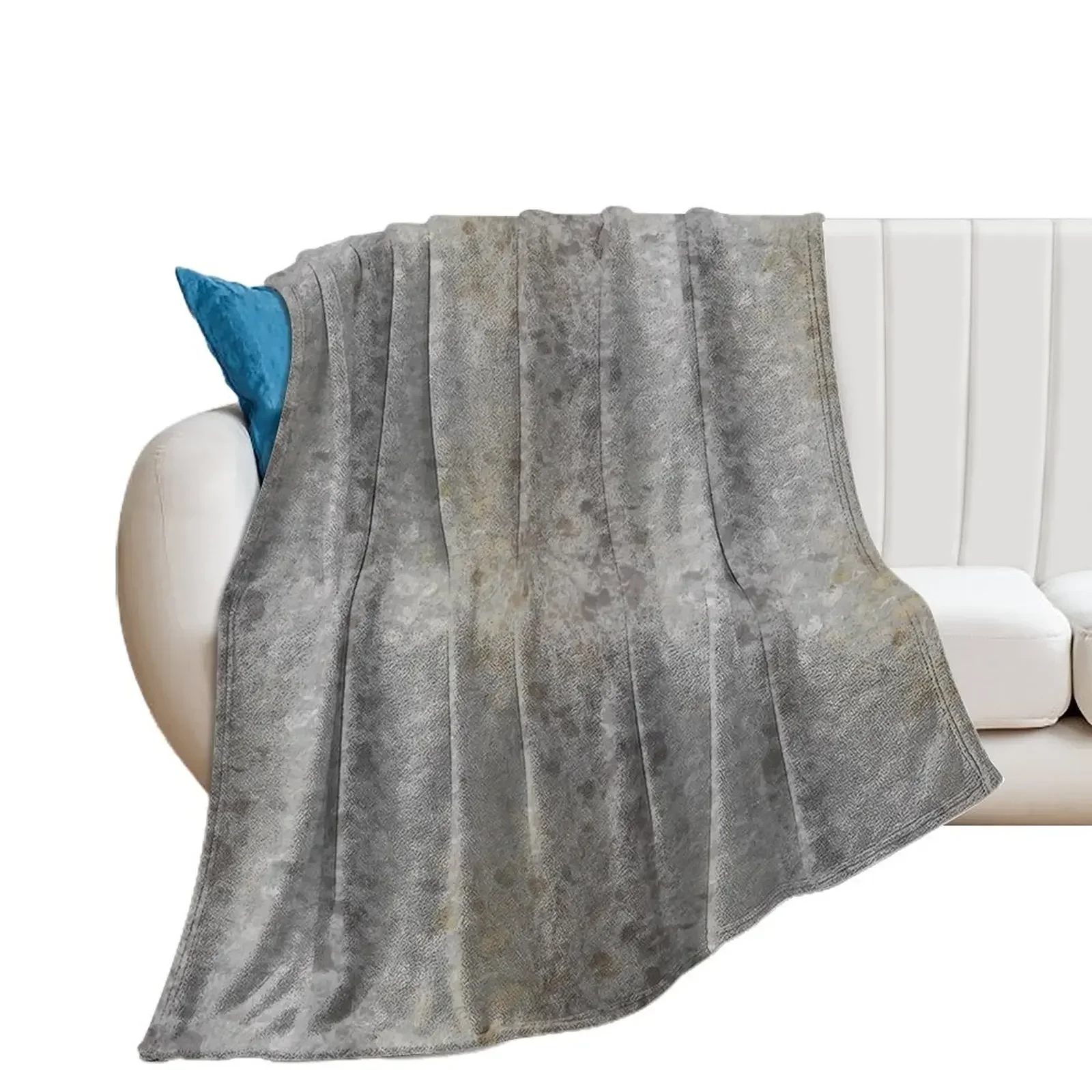 

Silver and Gold Throw Blanket warm for winter Multi-Purpose Fashion Sofas for winter Blankets