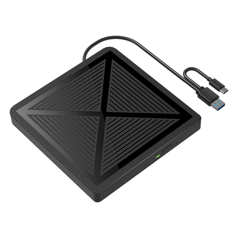 

USB 3.0 USB C Внешний привод CD/DVD RW для чтения, портативный DVD-плеер, оптические приводы для ноутбуков, ПК, Windows 11 10 Linux MacOS