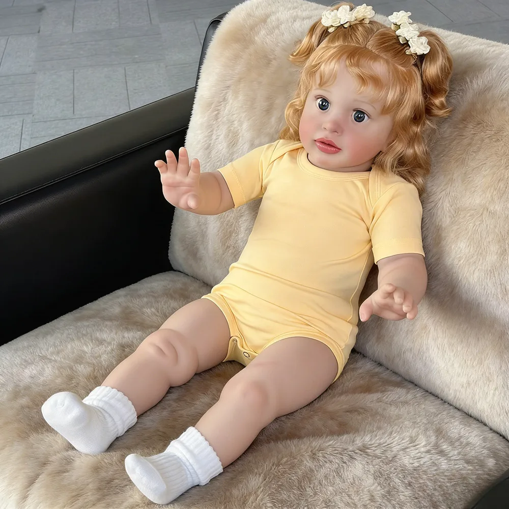 

25" 63CM Reborn Baby Doll Toddler Princess Girl Huge Baby Popular Pippa Real Looking Baby Dolls Collection Art Dolls Bonecas