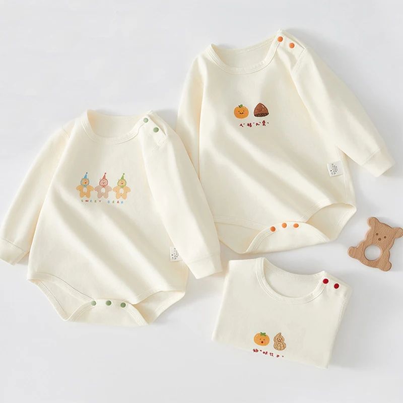 

Baby Bodysuit Newborn Jumpsuit Cotton New Born Rompers Long Sleeve Baby Clothes Infant Outfits Toddler Onesie Overalls One Piece