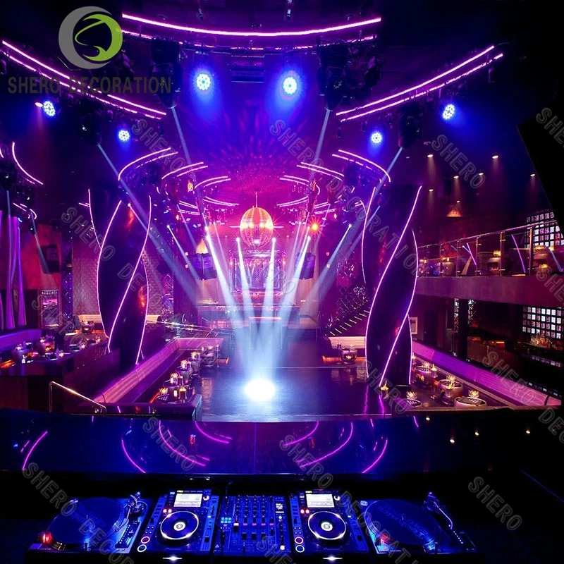 

Мебель для кальянных, клубная подсветка, декор для ночных клубов и баров