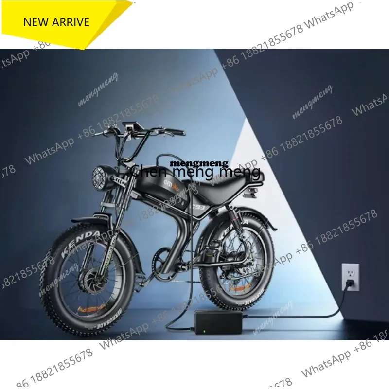 

Factory Direct Dropshipping EMOKO 20 Inch Dual Motor Electric Bicycle Fat Tyre 48V Long-Range LED Display Electric Bike