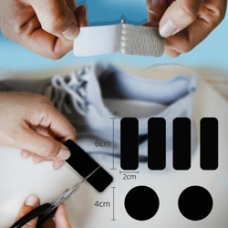 6Pcs Heel Repair Insoles Subsidy Sticky Shoes Hole in Cobbler Sticker Back Sneaker Lined Anti-Wear After Heels Stick Foot Care