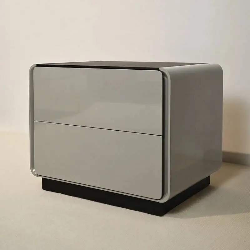 

Nightstand Storage Minimalist Modern Simple Italian Luxury Bedside Table Nordic Trendy Mesitaa De Noche Bedroom Furniture
