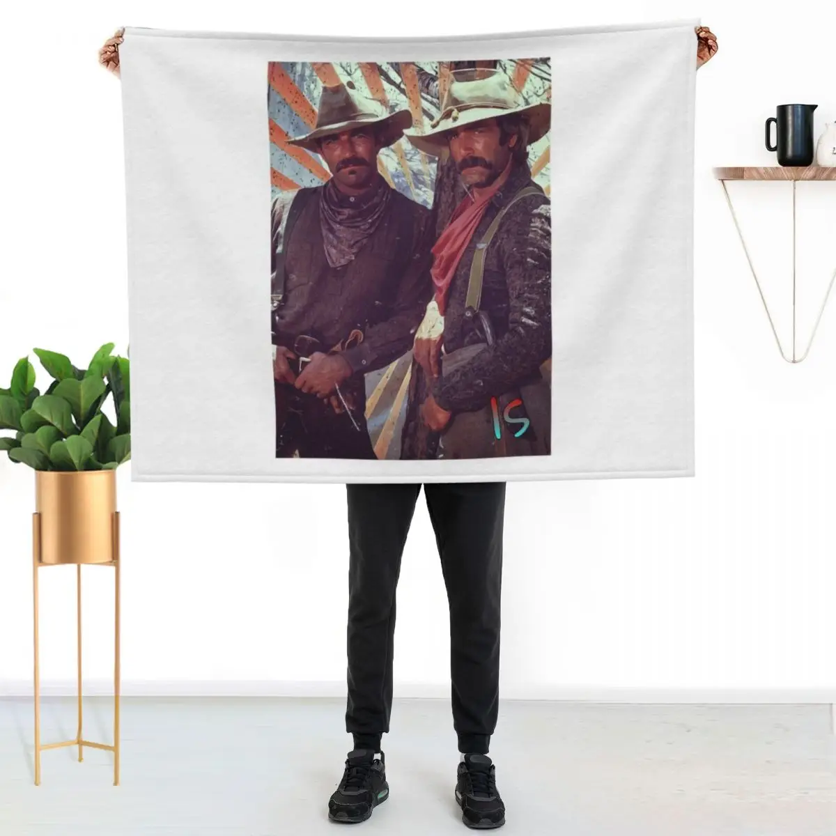 Sam Elliot Actor Received Many National Awards Golden Globe Academy Sam Elliot Tom Selleck Music Throw Blanket