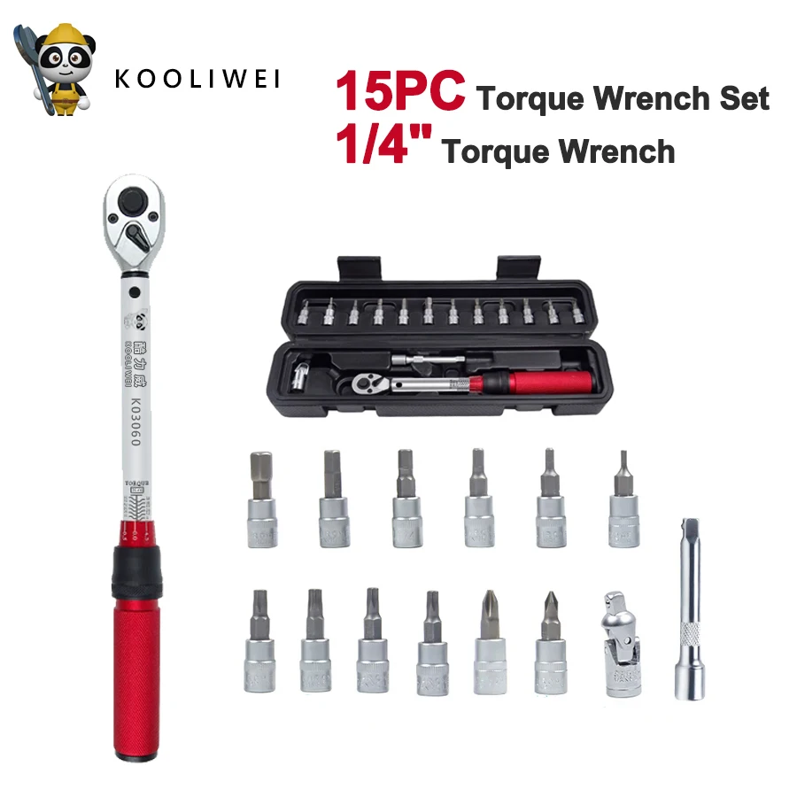 kooliwei-15-in-1-bicycle-torque-wrench-set-72-tooth-1-4''-25-30nm-dual-direction-bike-allen-key-tool-socket-preset-type-spanner