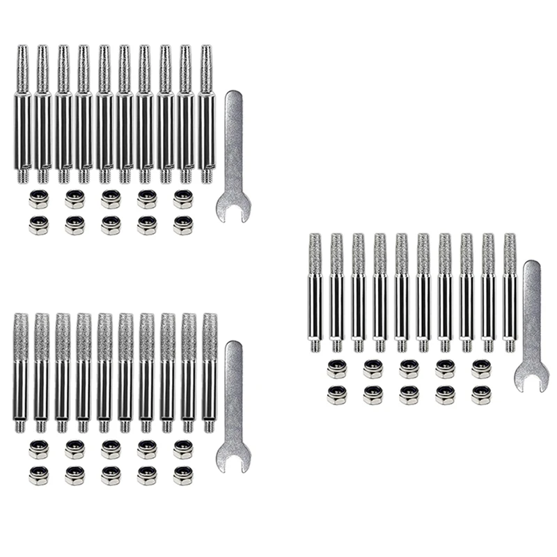 Affûteur de tronçonneuse pour scie, ensemble d'accessoires d'affûtage pour tronçonneuses et meulage