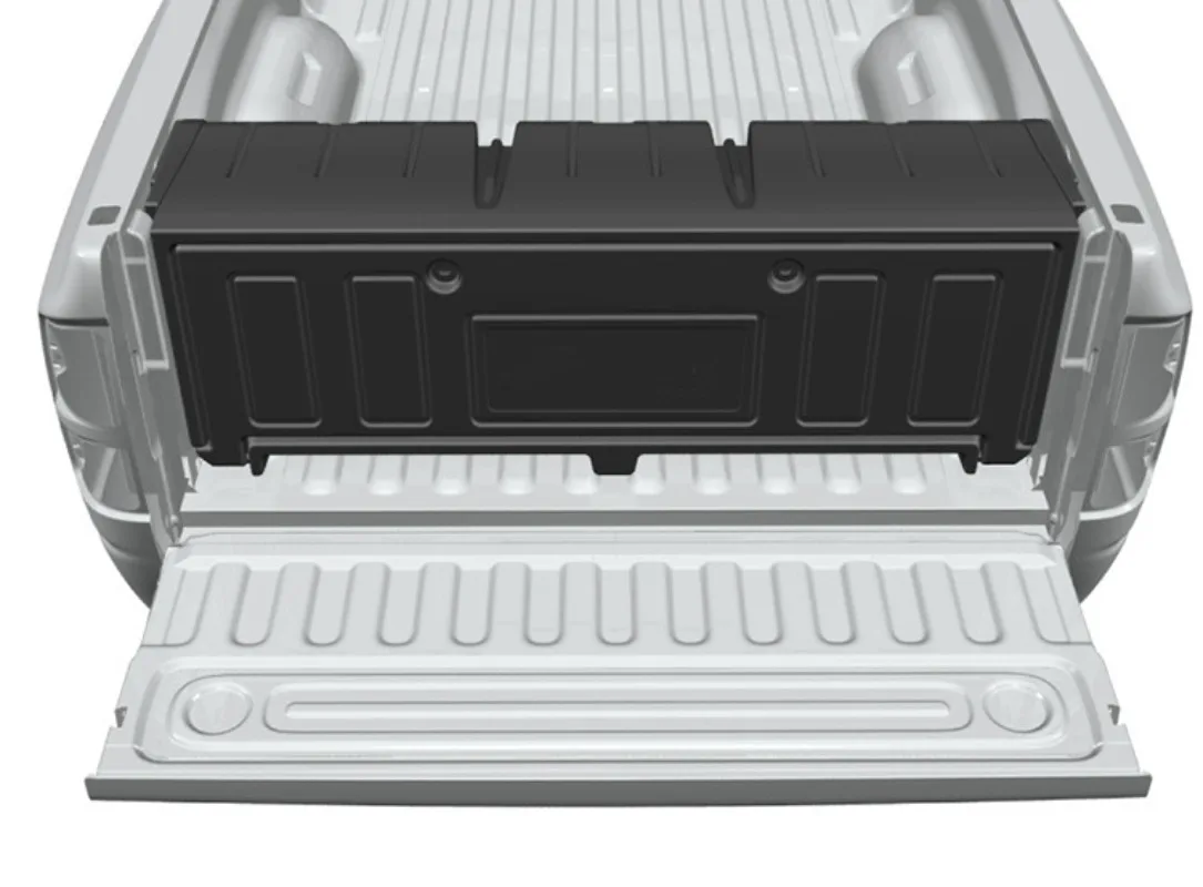 Pickup truck trunk modified rear compartment toolbox cargo outdoor camping off-road vehicle