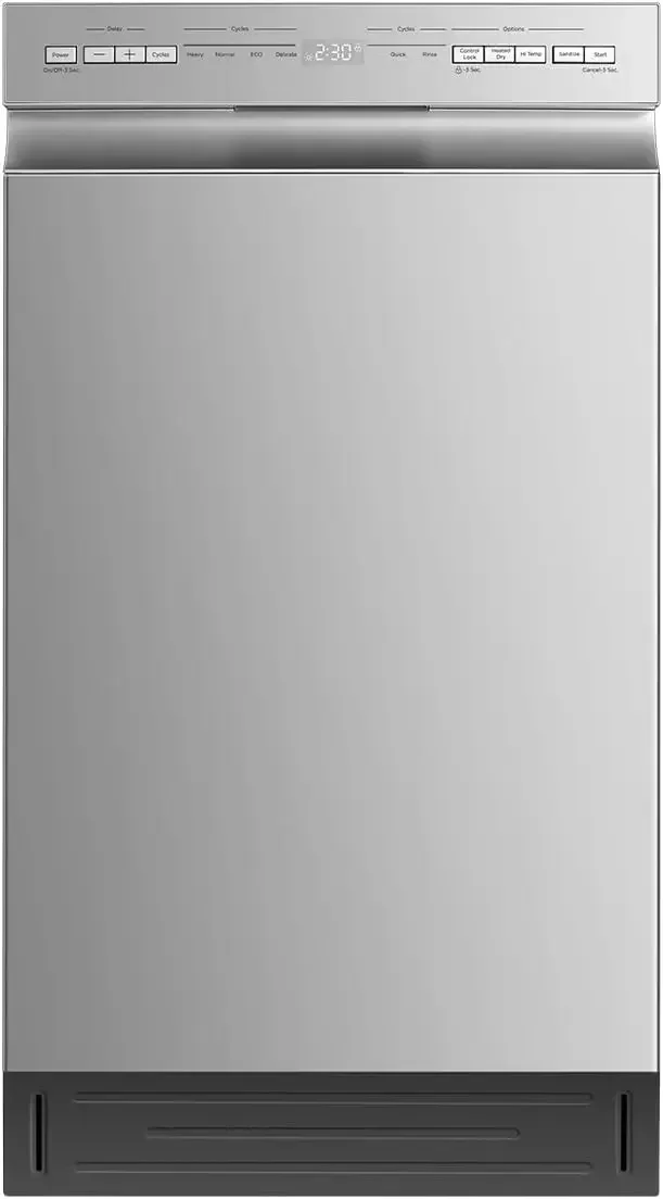 

Midea MDF18A1AST Built-in Dishwasher with 8 Place Settings, 6 Washing Programs, Stainless Steel Tub, Heated Dry, Energy Star