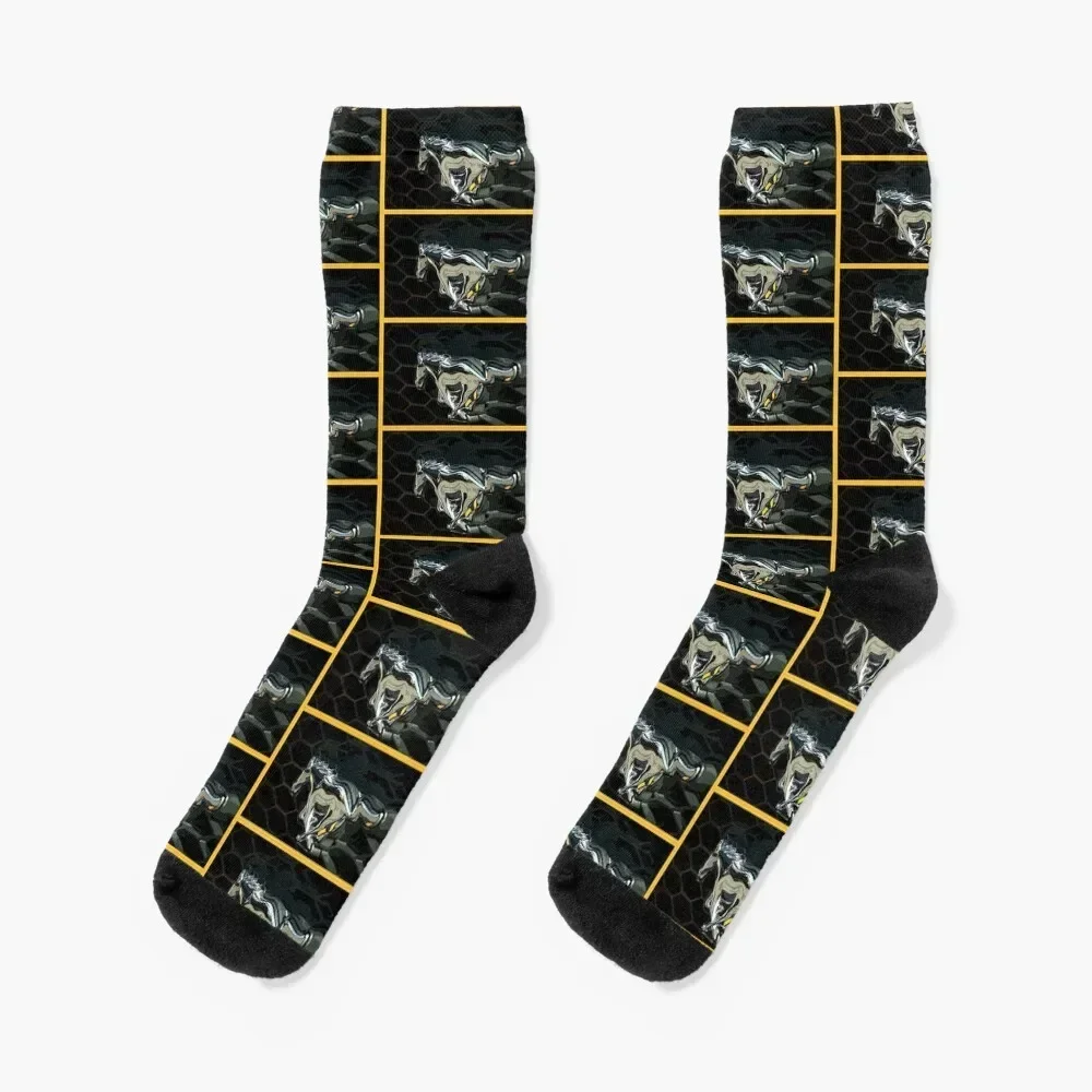 Mustang Socks christmas gifts sports stockings Designer Man Socks Women's