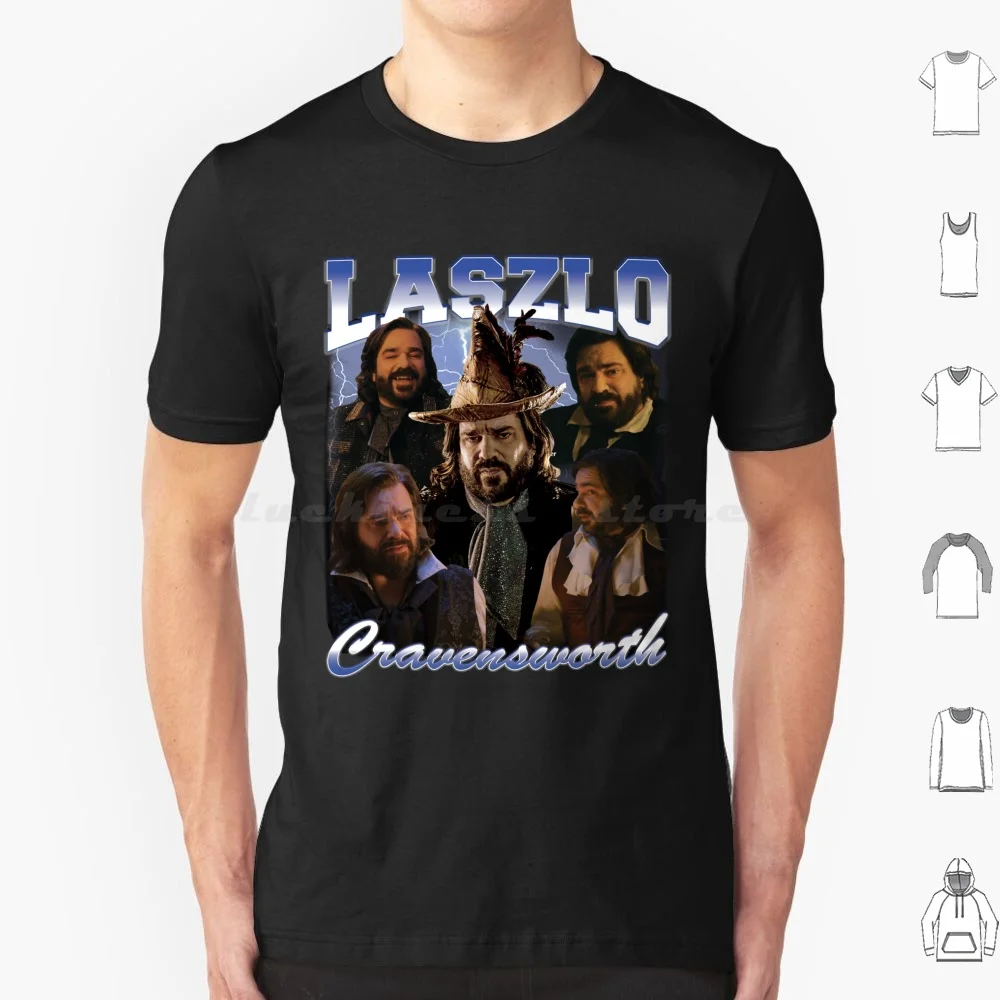 Laszlo Cravensworth 90'S Design T Shirt 6Xl Cotton Cool Tee Guillermo De La Cruz Wwdits What We Do In The Shadows