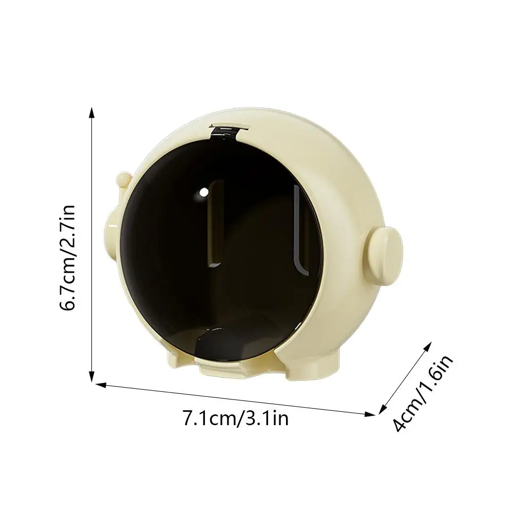 Astronome-Porte-brosse à dents électrique, sans perforation, mur à l'envers, vidange, rangement pour couple, HOPerforation