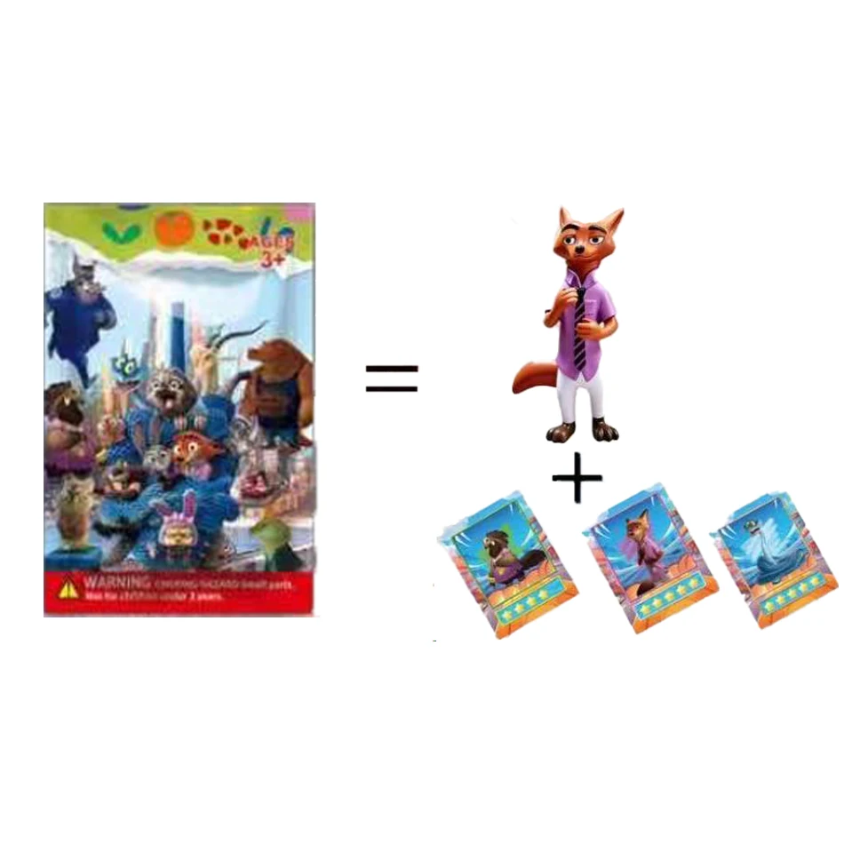 크레이지 애니멀 시티 블라인드 박스 데스크탑 장식 캐릭터 재미있는 PVC 장난감 모델 블라인드 박스 홈 장식 어린이 선물